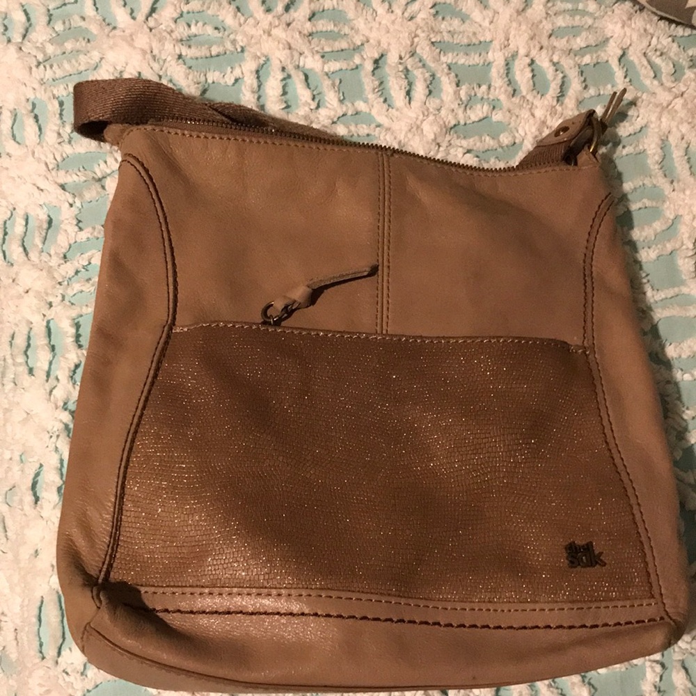 The Sak Tan Crossbody Purse